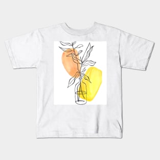 Plants in a bottle Kids T-Shirt